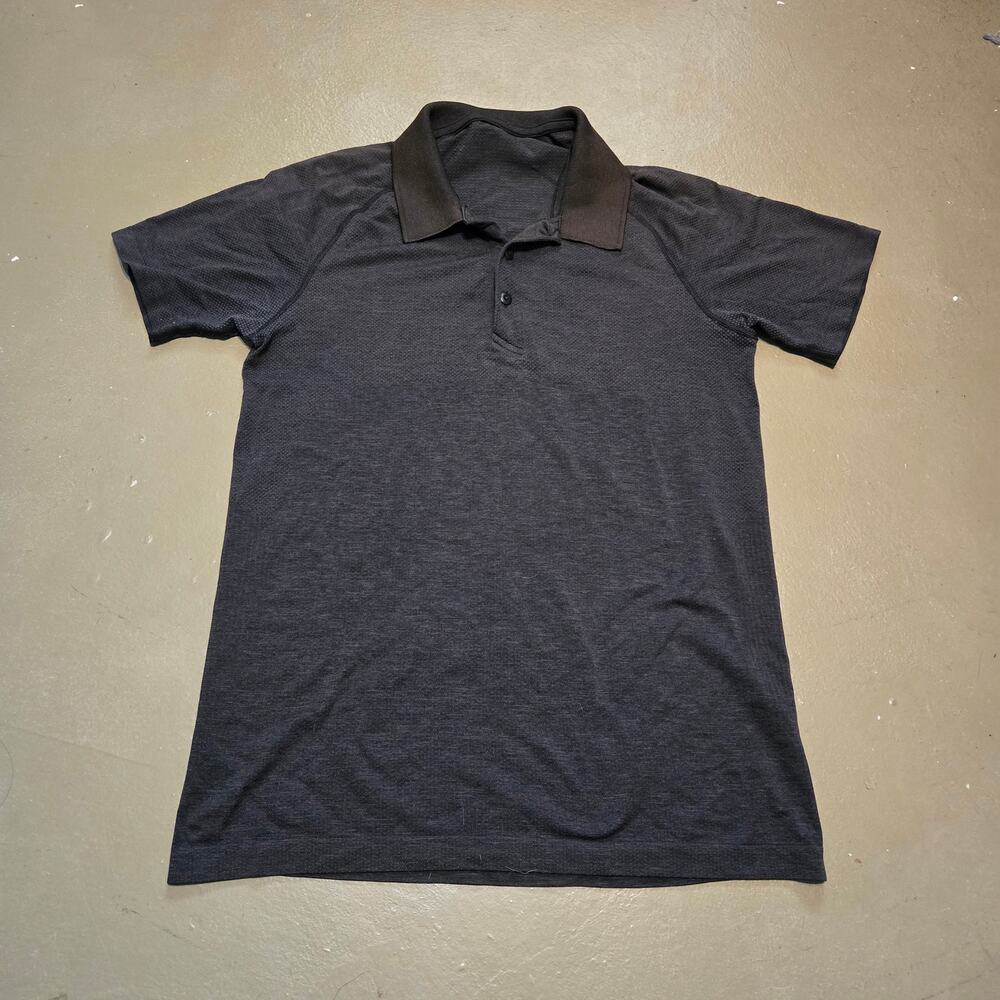 Lululemon Short Sleeve Athletic Live in Practice Polo Men’s‎ Size Small